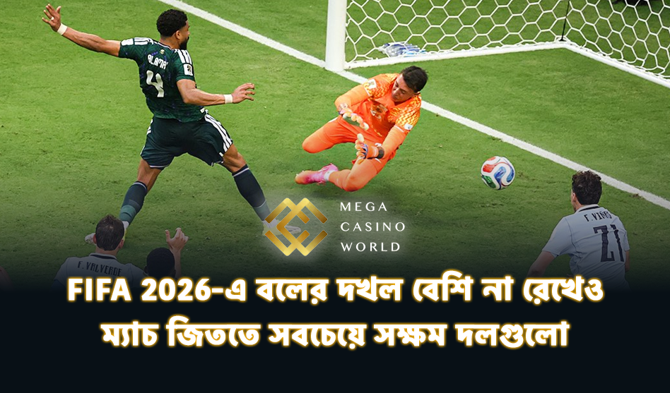 FIFA 2026-এ বলের দখল বেশি না রেখেও ম্যাচ জিততে সবচেয়ে সক্ষম দলগুলো